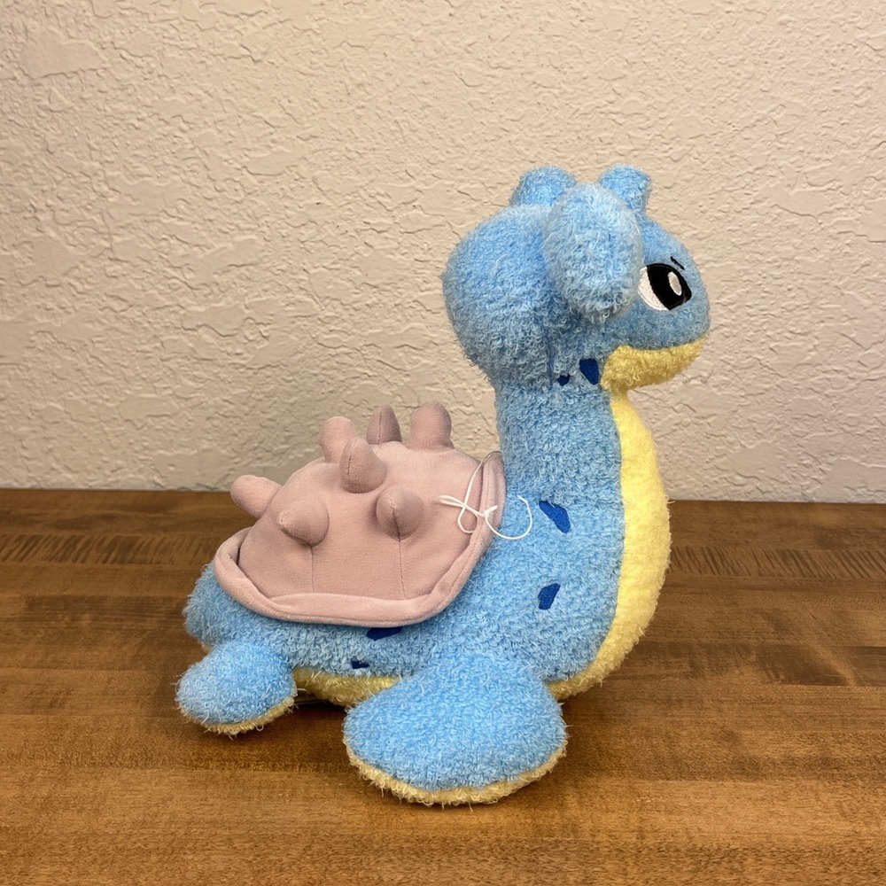 Pokemon Lapras Plush Doll Winking Relax Time BANPRESTO Kawaii Japan Prize - Picture 8 of 14